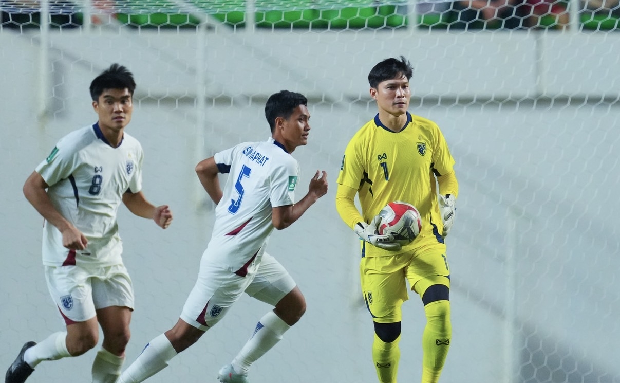 Thái Lan gục ngã trước Turkmenistan tại vòng loại Asian Cup 2027
